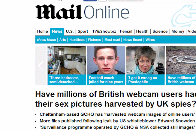 Des millions de Britanniques ont-ils été espionnés lors de leurs webcams sexuelles?