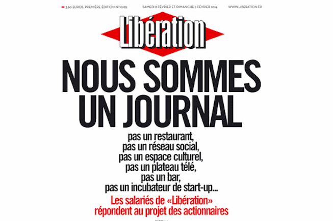 Libération pourrait devenir un réseau social multimédia