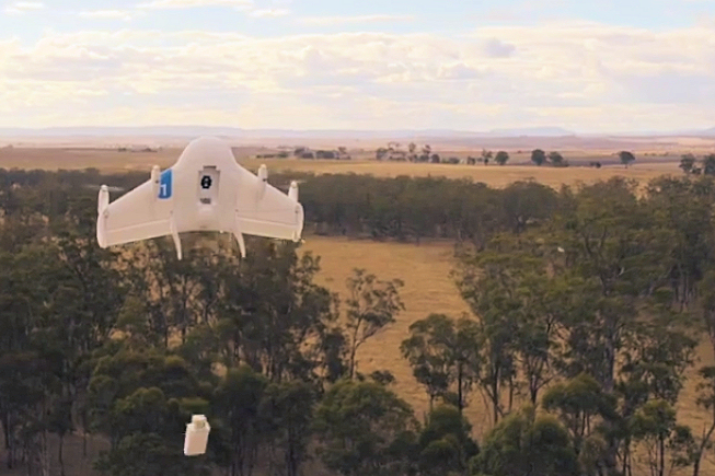 Google teste la livraison par drones