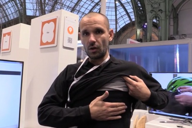 Le Tee shirt connecté pour mesurer son état de santé ou de stress en direct
