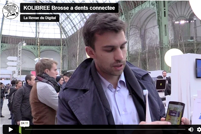 Kolibree, la brosse à dent connectée à des jeux mobiles