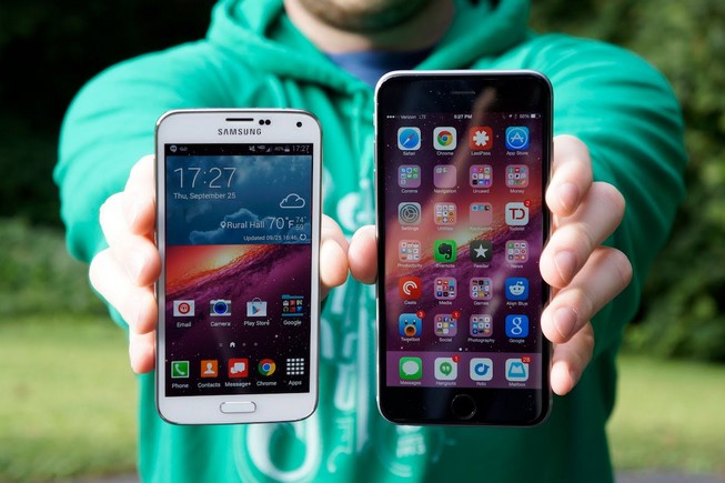 Apple détrône Samsung dans les ventes de smartphones fin 2014