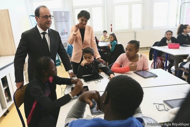 François Hollande : 1 milliard d’euros sur 3 ans pour le numérique à l’école