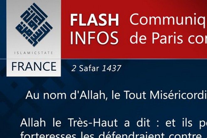 Daesh revendique les attentats de Paris