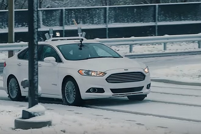 Les voitures autonomes à l’épreuve de la neige avec Ford