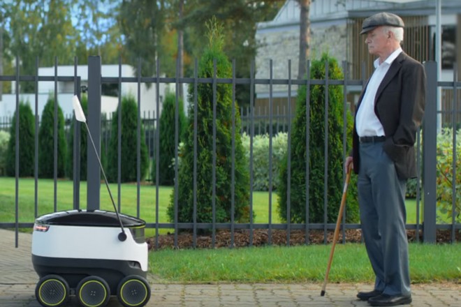 Des robots livreurs de vos courses à domicile testés en Europe