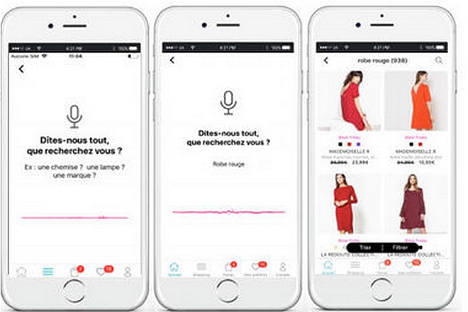 La Redoute propose une recherche vocale et visuelle dans son catalogue sur mobile