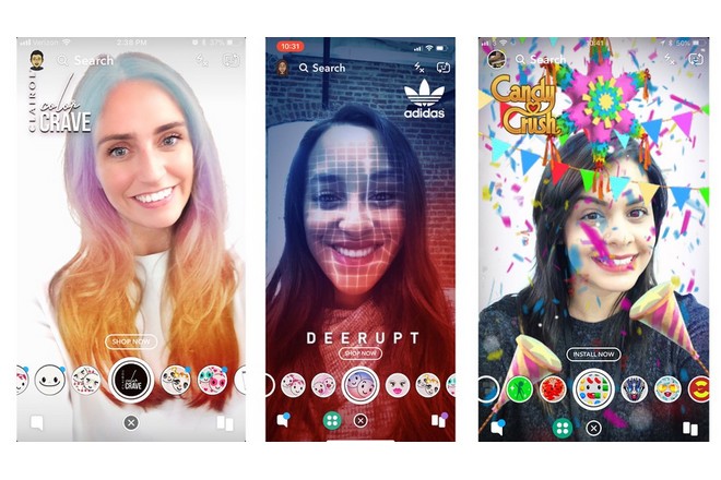 Nedd partenaire de Snapchat pour les filtres de réalité augmentée