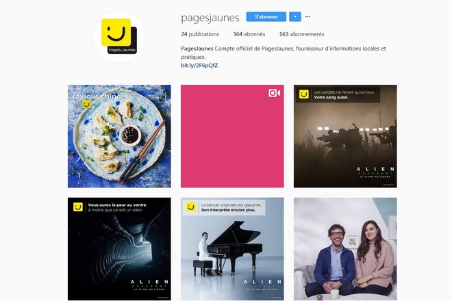 PagesJaunes choisit les micro influenceurs pour relancer son compte Instagram