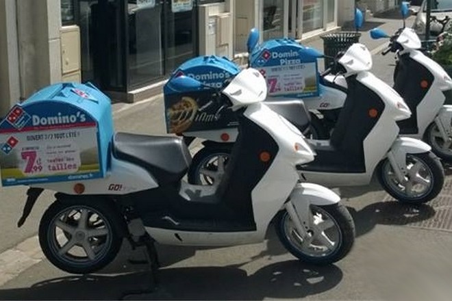 Domino’s Pizza suit ses deux roues électriques à la trace grâce à l’IoT à Lyon