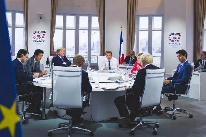Taxe Gafa : Emmanuel Macron annonce un accord avec Donald Trump lors du G7