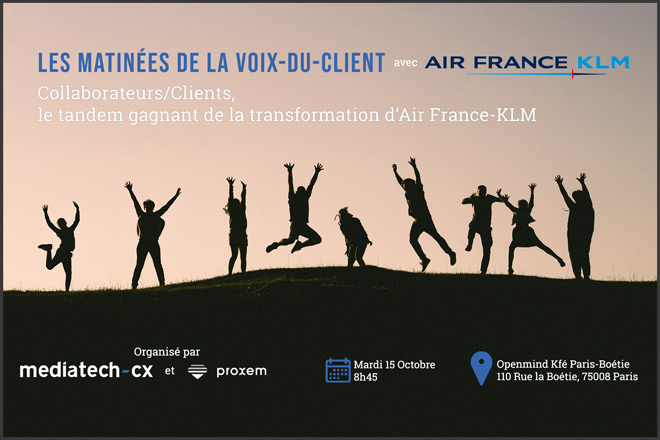 Les Matinées de la Voix-du-Client avec Air France KLM