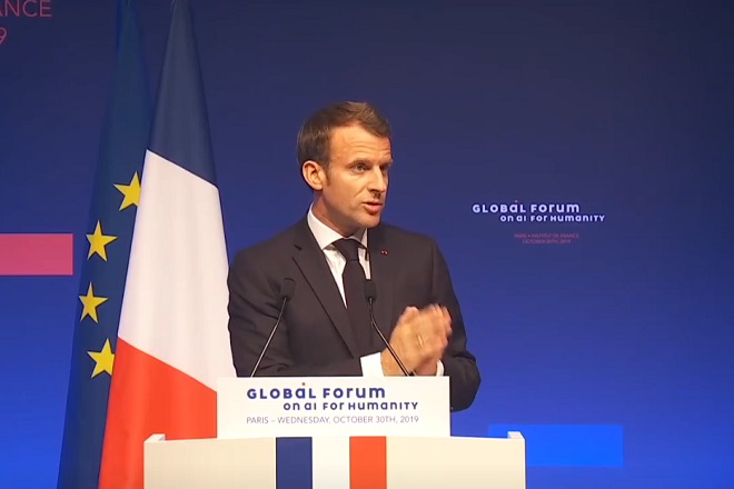 Emmanuel Macron à table avec Capgemini, L’Oréal et Dassault Systèmes, entre autres
