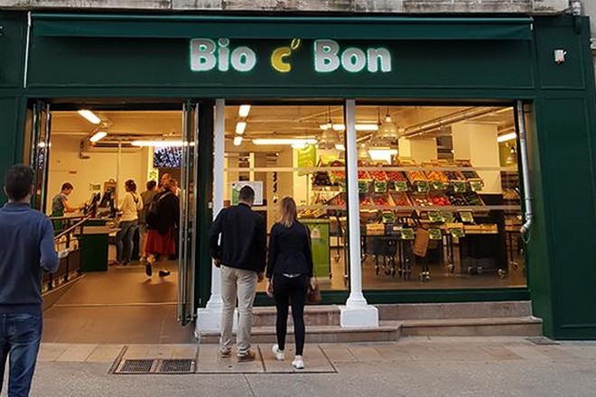 Les magasins parisiens de Bio c’ Bon proposent le « scan and go »