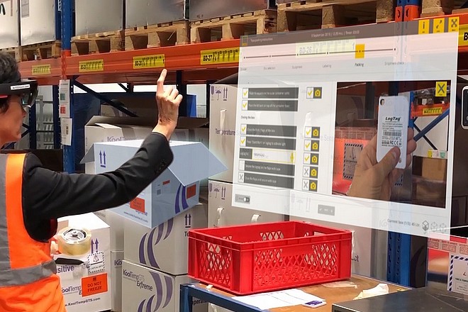 Gefco use de la réalité augmentée pour accroître la productivité des opérateurs de sa chaîne logistique