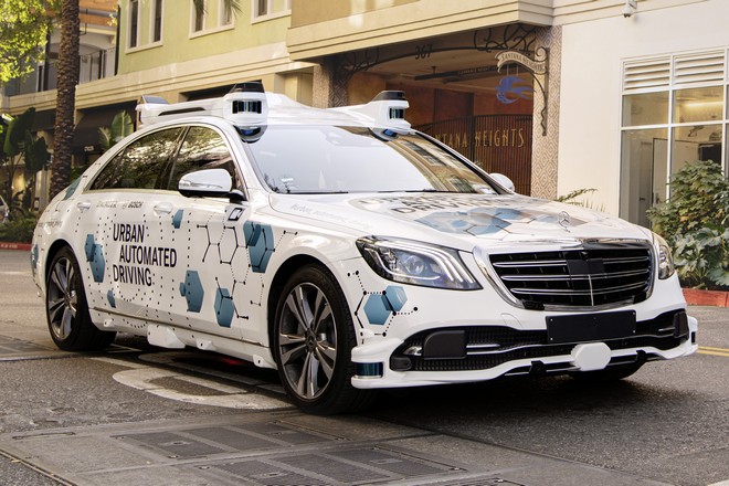 Mercedes Benz inaugure un service de navette automatisée à San José, en Californie
