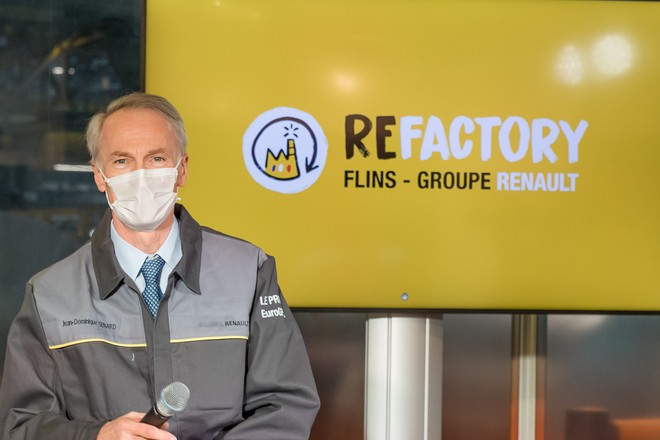 Renault transforme son usine de Flins pour reconditionner et recycler les véhicules d’occasion