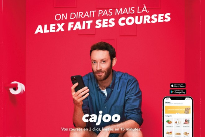 Quick commerce : Cajoo affine ses profils clients via sa campagne publicitaire mobile
