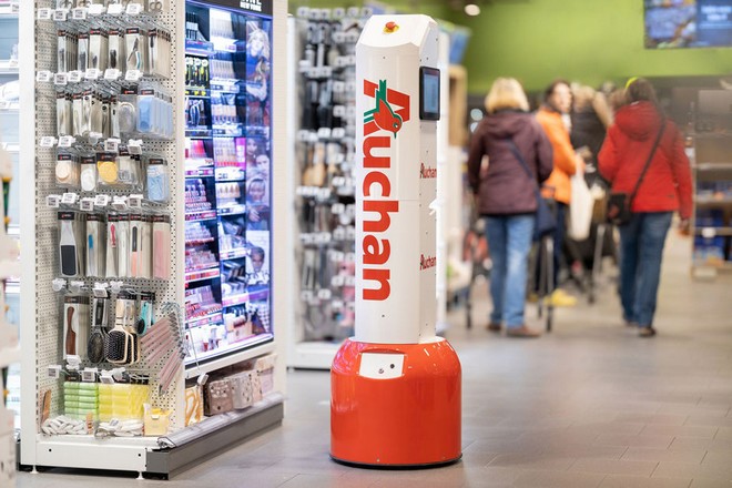 Détecter les ruptures en rayon par robot fait passer Auchan dans une autre dimension