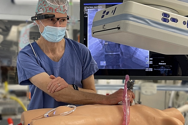 5G : facilitation d’une opération chirurgicale simulée au CHU de Rennes