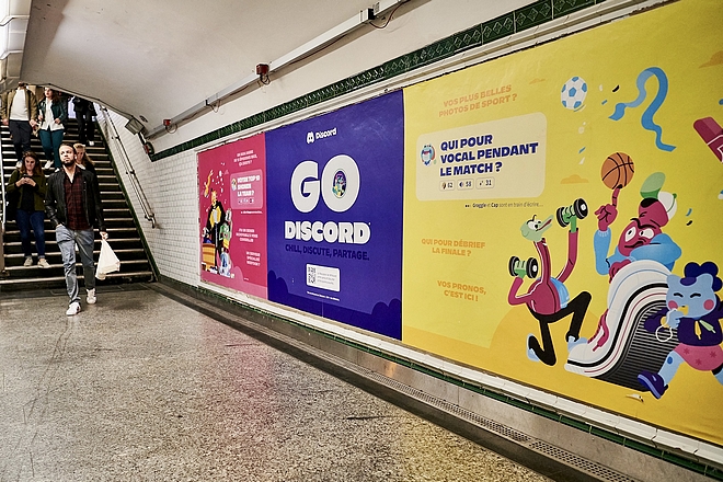 Le réseau social Discord lance sa première campagne publicitaire en France