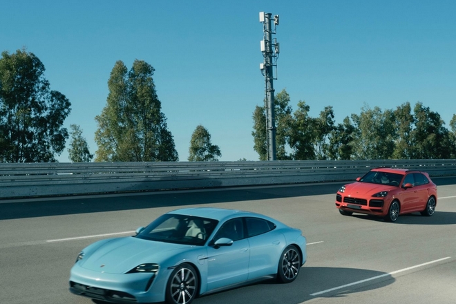 Porsche étoffe son centre de tests d’un réseau 5G privé pour les véhicules connectés