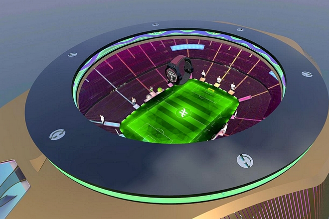 Hublot, horloger de luxe, crée un stade de football virtuel dans le métavers