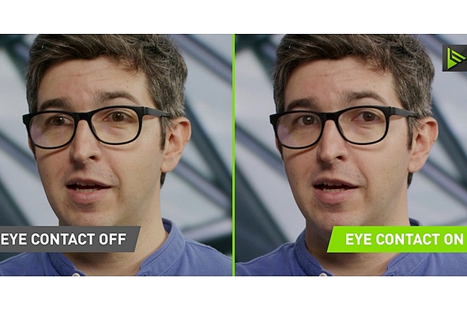 Nvidia recrée le « contact visuel » en liaison vidéo grâce à l’intelligence artificielle