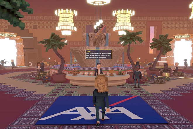 Axa France opens its space in the Sandbox metaverse until March 1st