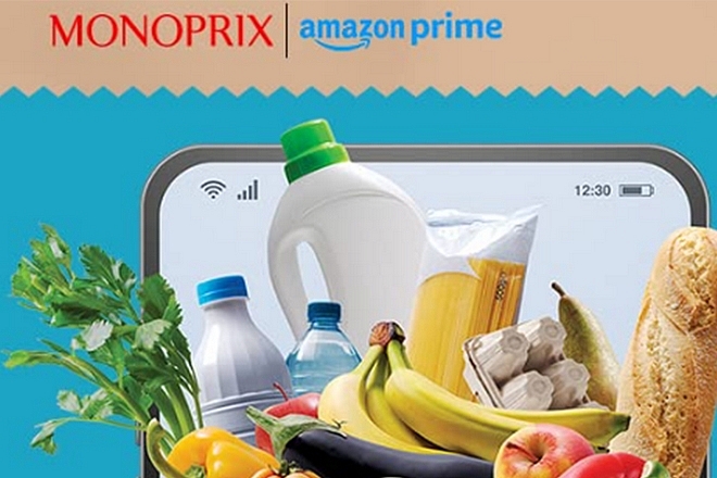 Réduction de 10% en omni-canal chez Monoprix pour les abonnés Amazon Prime