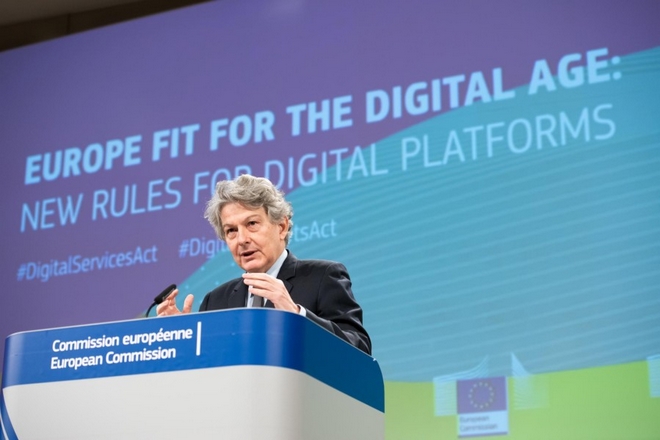 Les 7 gardiens ciblés par le Digital Markets Act listés par la Commission européenne