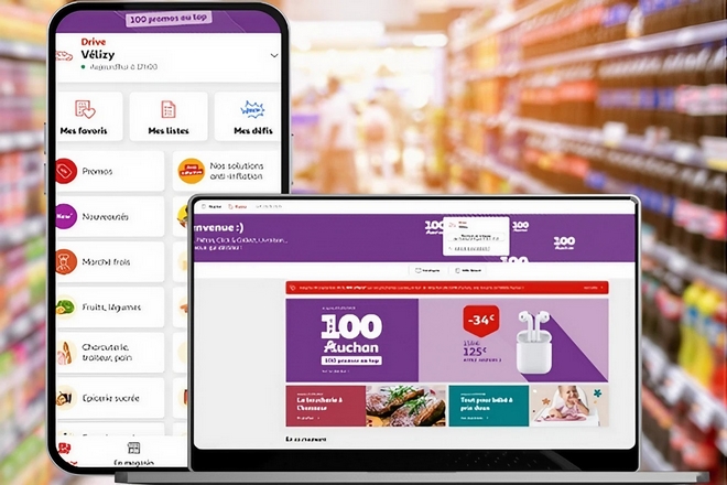 Auchan s’apprête à déployer sa nouvelle stratégie promotionnelle en omni-canal