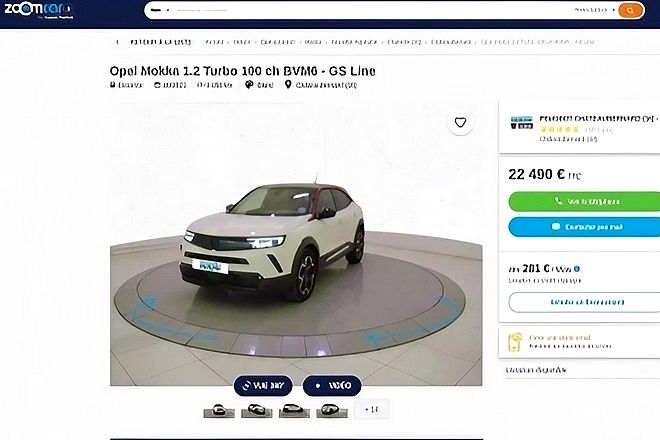 Vente de voiture en ligne : mise en forme vidéo des annonces par intelligence artificielle
