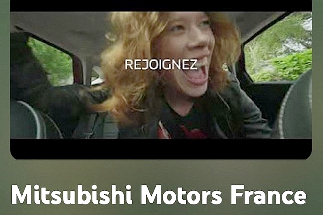 Le constructeur auto Mitsubishi France débute sa campagne vidéo sur les réseaux sociaux