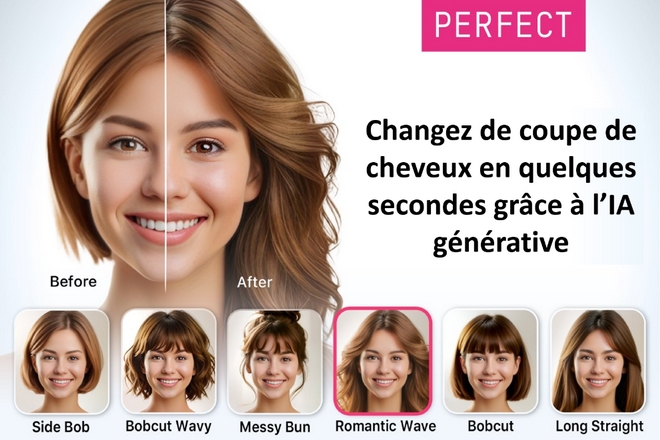 Tester une coupe de cheveux de manière plus réaliste grâce à l’IA générative