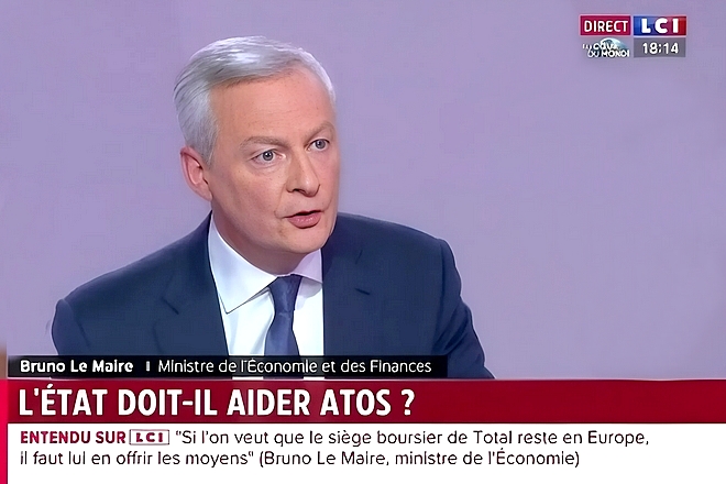 L’État a déposé une offre de rachat non engageante des activités souveraines d’Atos