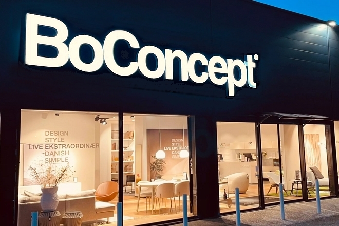 La marque danoise BoConcept joue la carte de la géo-localisation pour sa promotion