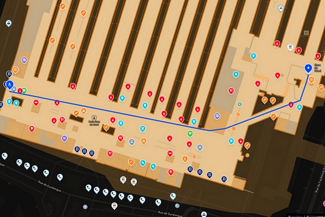 Le guidage indoor progresse dans les gares SNCF du Transilien