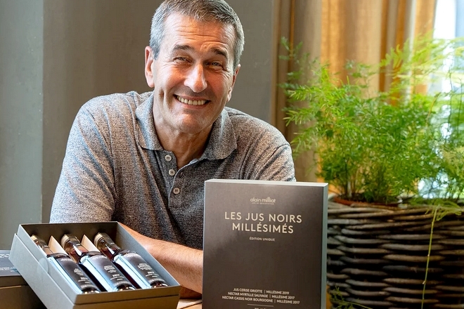 La marque de jus de fruits Alain Milliat soigne son SEA pour le grand public