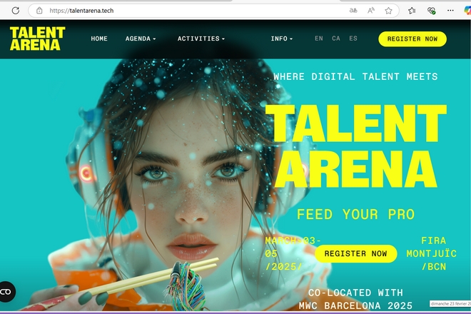 Recrutement tech grand format à l’occasion du salon mondial du mobile 2025 à Barcelone