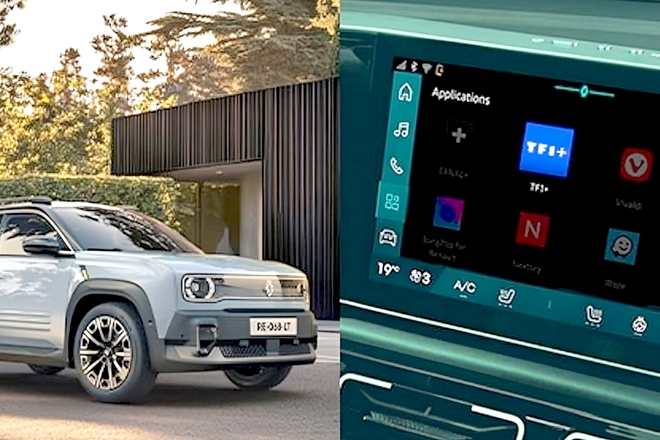 L’application de streaming TF1+ proposée dans les véhicules de Renault avec Google intégré