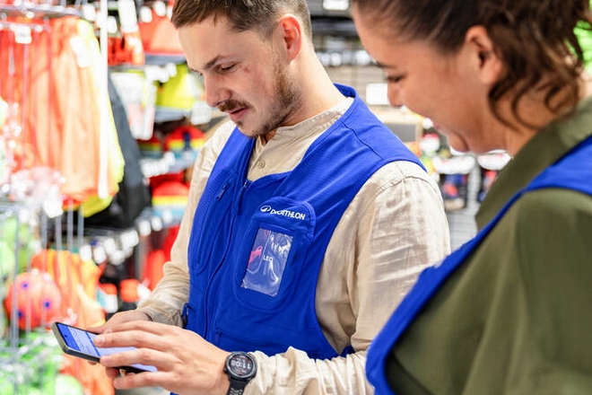 Encaissement sur mobile opérationnel dans 300 magasins Decathlon en France