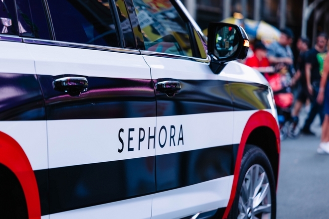 Sephora conduit ses clientes dans ses points de vente avec la société de VTC Lyft
