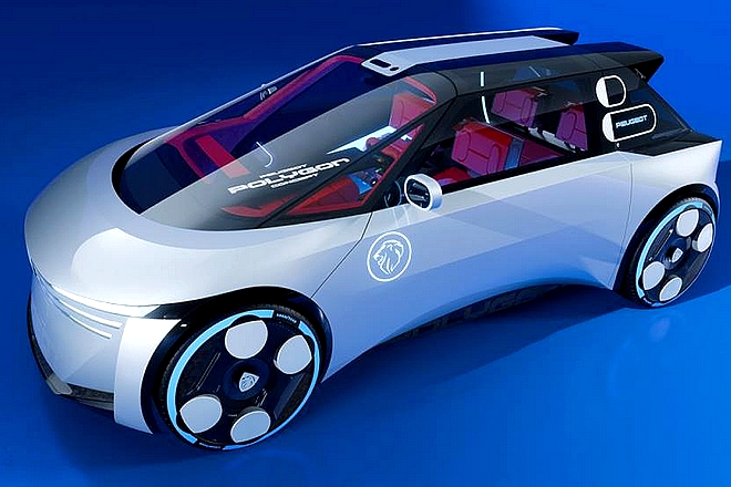 Peugeot dévoile un nouveau concept car dans le jeu Fortnite