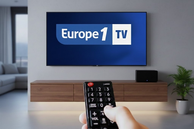 Europe 1, radio du groupe Bolloré, arrive sur les téléviseurs